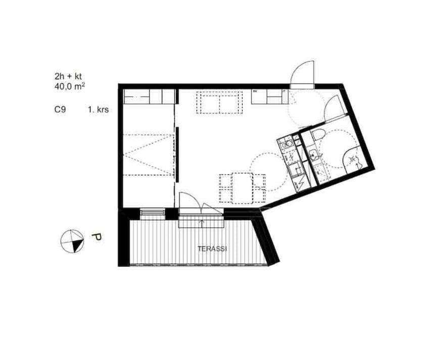 City Apartment Arctic Taiga โรวานิเอมิ ภายนอก รูปภาพ